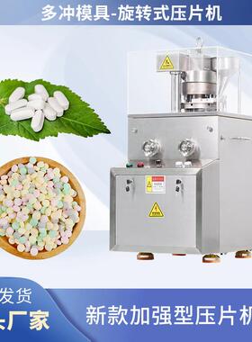 ZPX-579旋转式压片机多冲头粉剂颗粒制药全自动打片机家用商用