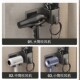 吹风机置物架免打孔太空铝浴室风筒支架电吹风放置收纳架解放双手
