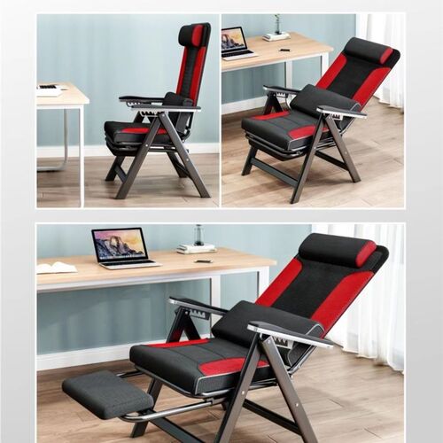 躺椅午休椅午睡办公室家用折叠多功能成人老板电竞电脑椅子靠背B2