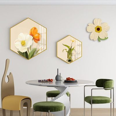 餐厅墙壁装饰品轻奢高档卧室内客厅墙上挂饰电视背景墙面装饰挂件