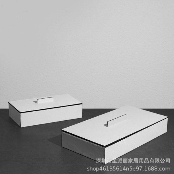 轻奢简约现创意线条首饰盒样板间售楼处桌面摆件软装饰品收纳盒,包装,首饰包装,淘宝优惠券,粉丝福利购,淘宝优惠卷