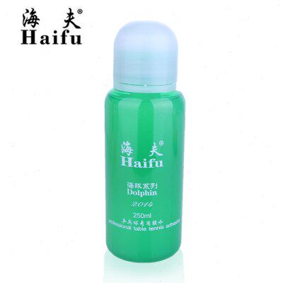 海夫 海豚乒乓球胶水250ML毫升专业胶水粘底板粘胶皮专用