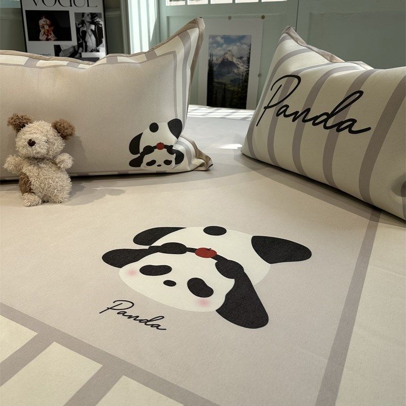 A类母婴级可水洗大版倒立熊猫冰藤席夏季凉感空调席1.5m1.8米软席,床上用品,凉席/草席/麻席,淘宝优惠券,粉丝福利购,淘宝优惠卷