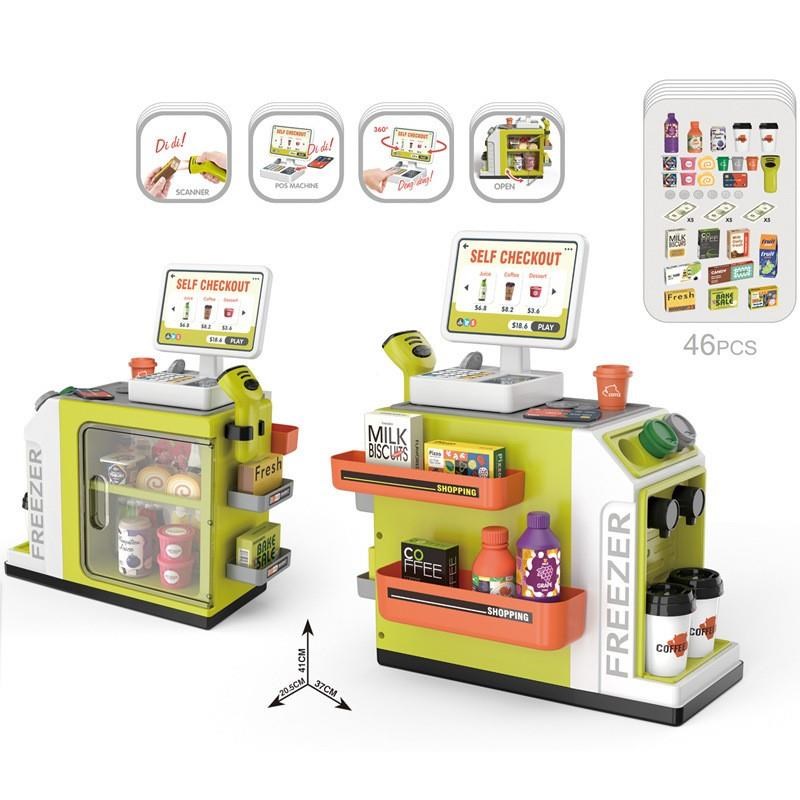跨机模拟刷境卡购物过家声家甜品咖啡饮料光仿真收668-124银儿童