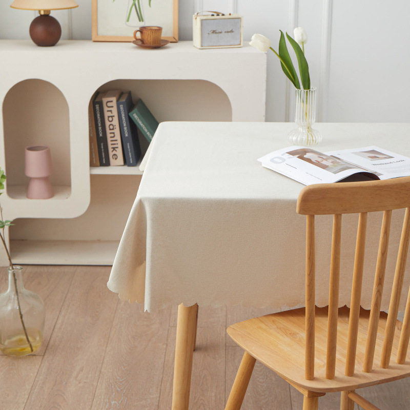 新款氛围感纯色桌布防水防油防烫免洗长方形餐桌台布家用布艺茶几,居家布艺,桌布,淘宝优惠券,粉丝福利购,淘宝优惠卷