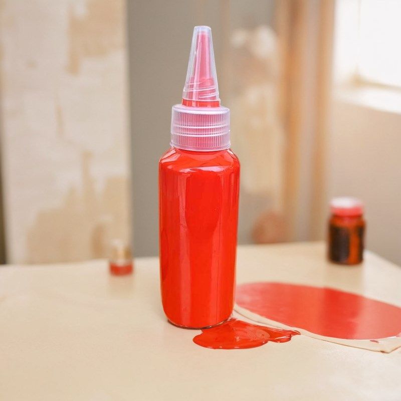 50ML戈德光敏印油印章油红色蓝黑色蓝黑色彩色印泥油印油印章墨水