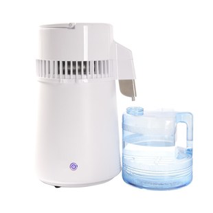 不锈钢蒸馏水器玻璃水桶 牙科蒸馏水机6L 口腔灭菌器纯露机