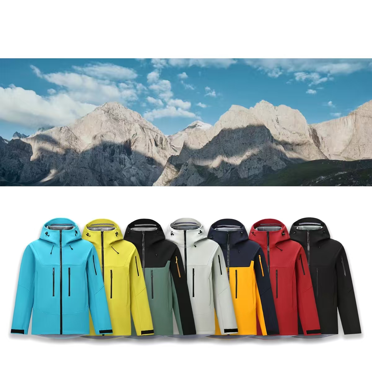 秋冬王炸软壳！三防科技面料！ 男女同款！户外城市休闲连帽外套