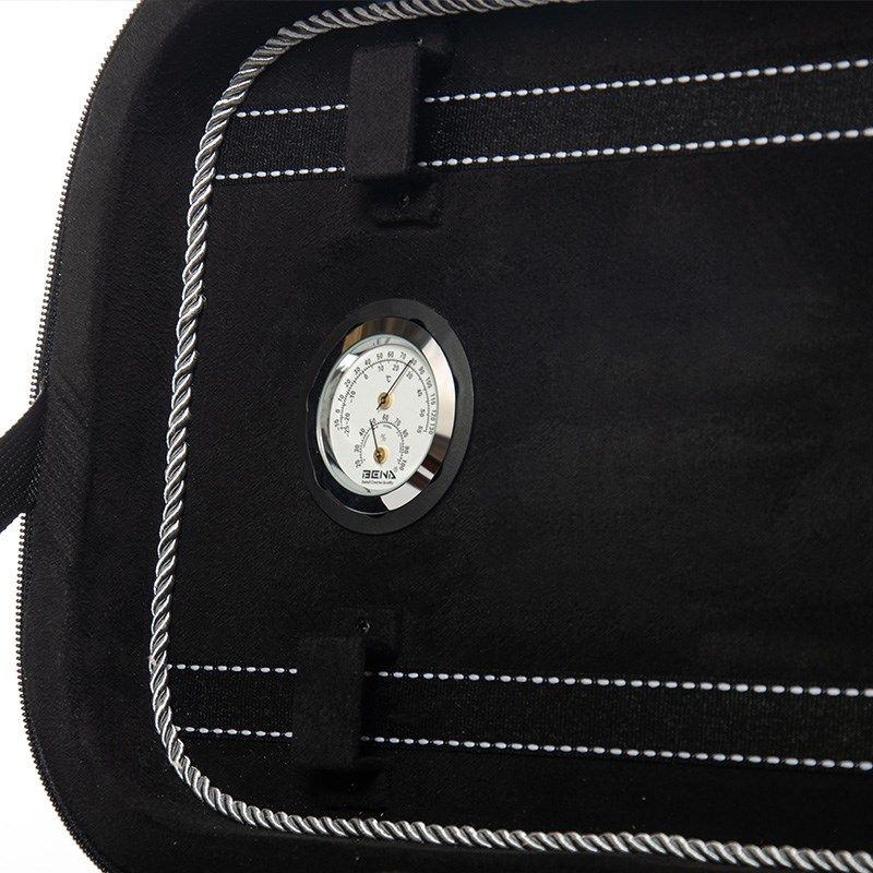 新款高档帆布小提琴琴盒带提手放水防震超轻双肩成人撞色琴包4/4