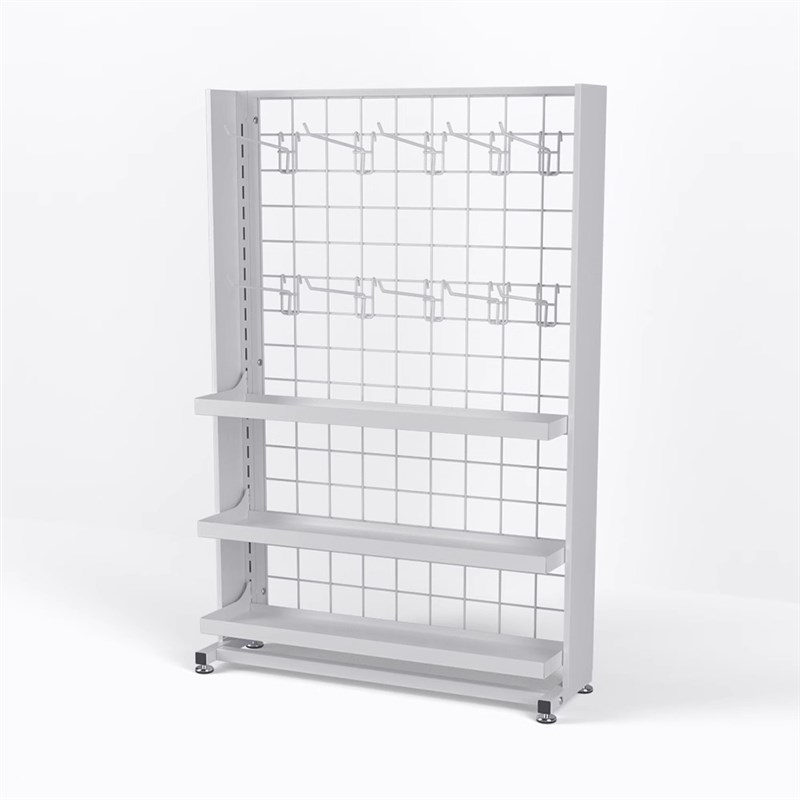 收银台前小货架展示架超市便利店零食食品带挂钩收纳置物架铁槟榔