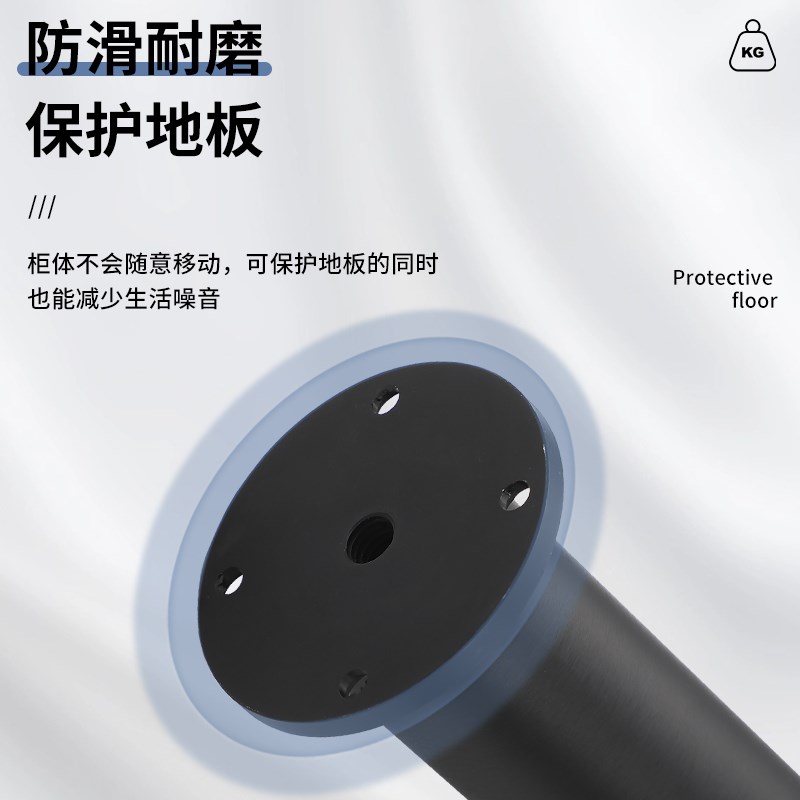 可调节支撑脚轻奢床板桌腿支架茶几底座沙发增高神器伸缩家具柜脚
