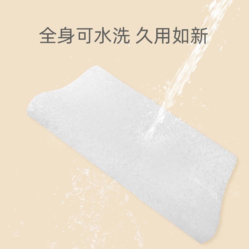 儿童枕头空气纤维1-3岁6岁以上可水洗宝宝护颈枕小学生专用四季枕