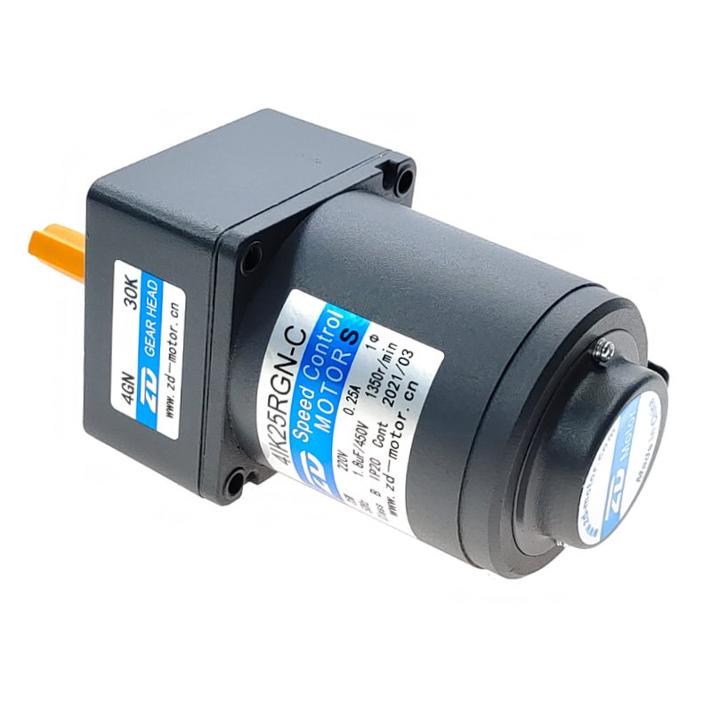 25W 220V 交流齿轮减速电机 4IK25RGN-C 可配 4GN 3K~750K 变速箱