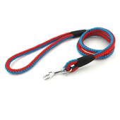 彩色麻花狗绳狗拉带美式 精编圆绳金毛大中型犬编织狗狗牵引绳麻绳