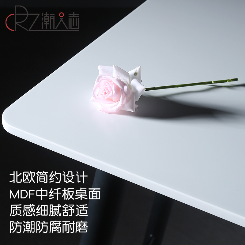 北欧吧台桌简约家用窄桌黑白色靠墙小吧台长方形铁艺隔断高脚桌子