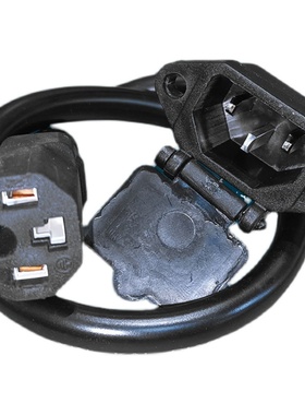 A7/A8/A8L/T90/009等车型中置箱充电延长线方接口T口无螺丝40公分