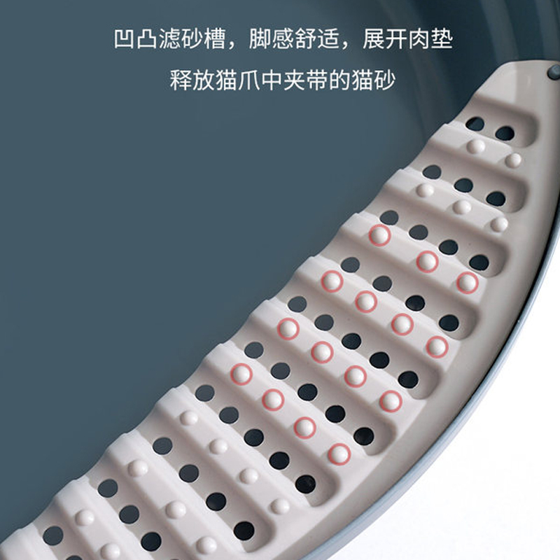 新疆包邮猫砂盆猫厕所全封闭顶入式猫沙盆防外溅超大号猫带抽屉