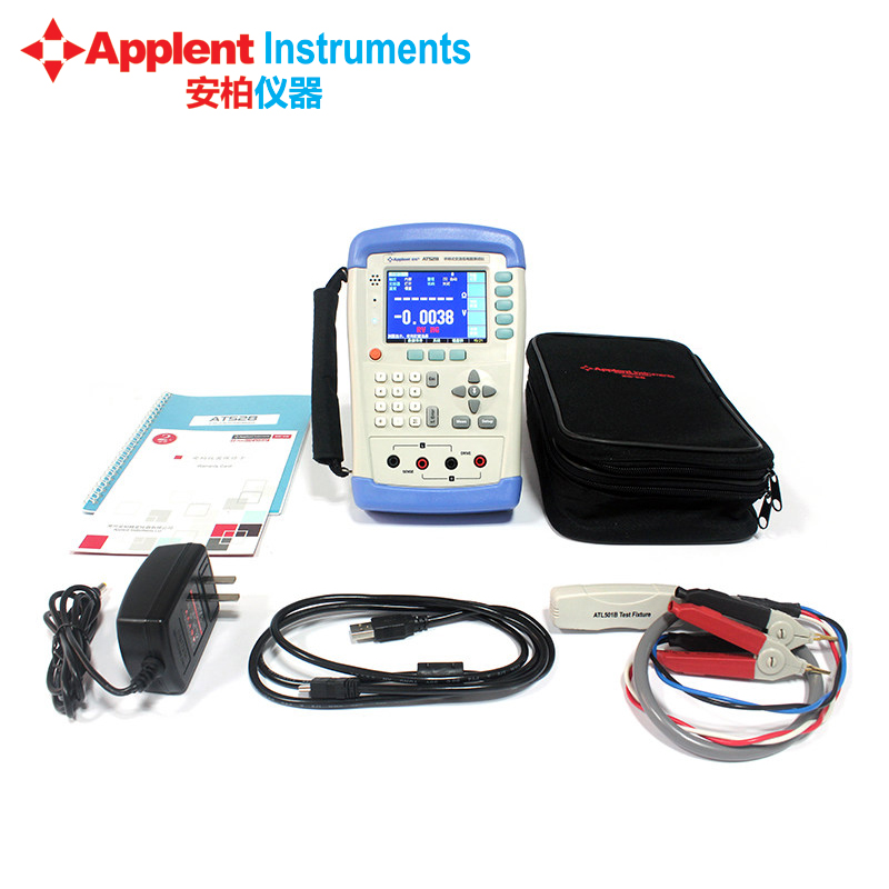 安柏手持式电池内阻测试仪AT528 AT528L AT525 AT525D 可在线测试