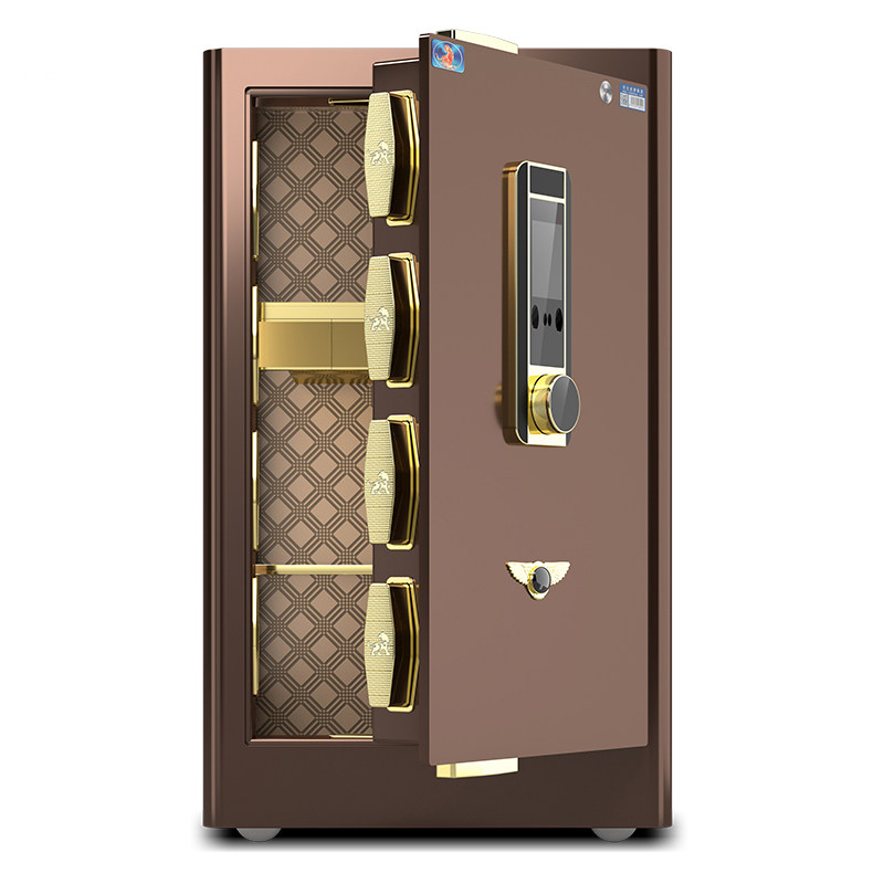 人脸识别刷脸虎牌保险柜家用大型1米3ccc认证防盗CSP保险箱60/80