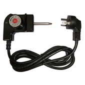 多功能电热锅电源线控温开关养生不粘电炒电火锅三孔插头耦合线