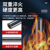 8倍防震内螺纹硬质立铣刀钨钢抗震数控铣刀杆锁牙式 刀头可换头