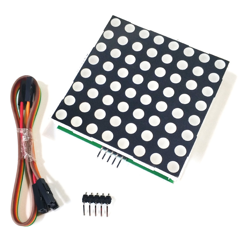 MAX7219大点阵2088AS驱动显示屏模块60*60MM点阵单片机控制驱动板