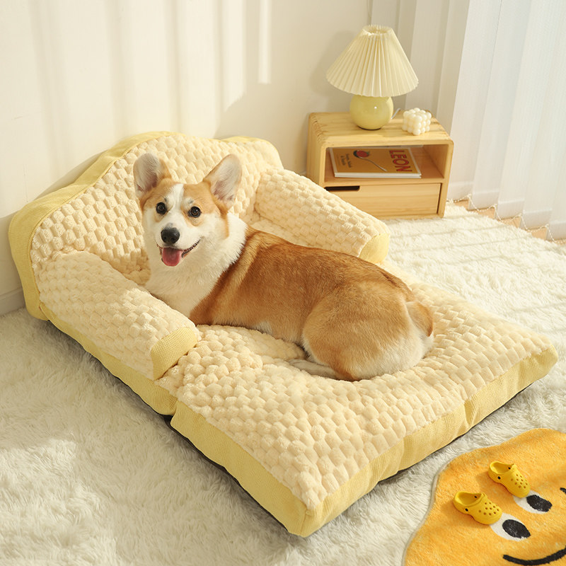 狗窝四季通用狗狗牀垫懒人沙发可拆洗大型犬冬季保暖宠物用品猫窝
