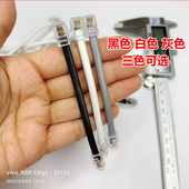 4p4c四芯电话线RJ12数据线工控设备语音连接线4p4c水晶头纯铜线