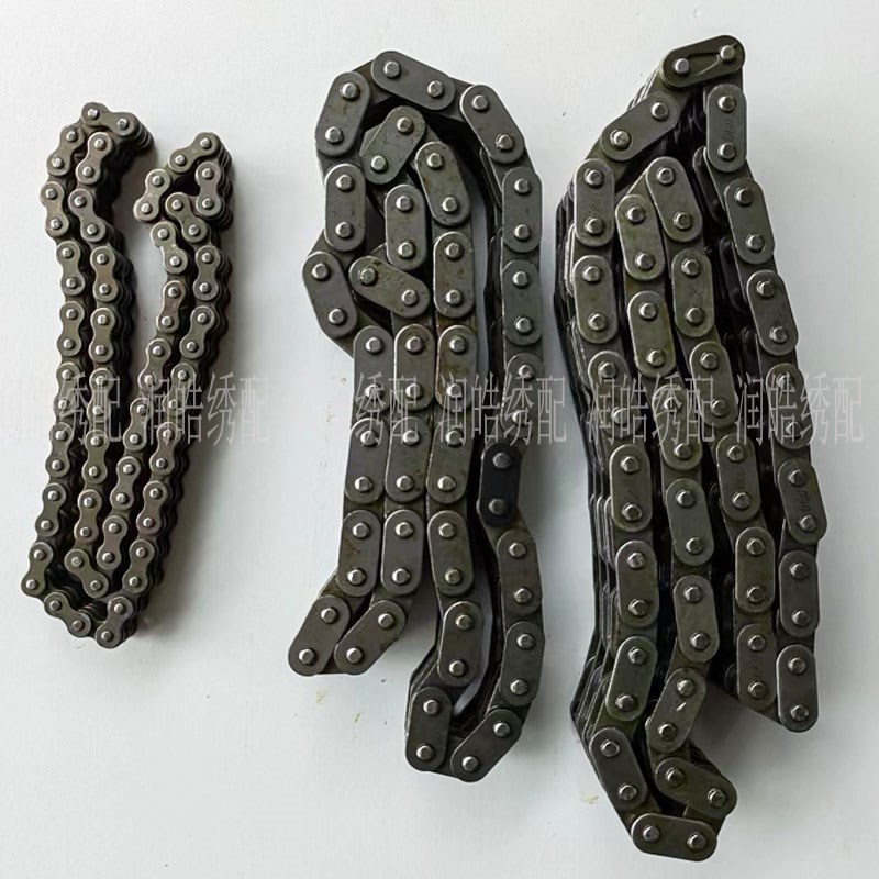 电脑绣花机配件 剪线二排链条 链条同步带 三排链条 大两排链条