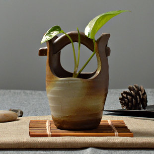 创意绿萝水培花瓶花盆水养植物盆器插花小瓶子器皿客厅装 饰品摆件