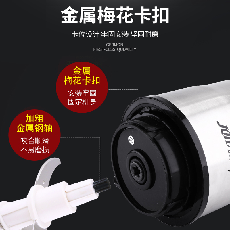 大功率1000W商用绞肉机6L大容量家用电动饺馅搅碎菜打蒜泥蒜蓉器