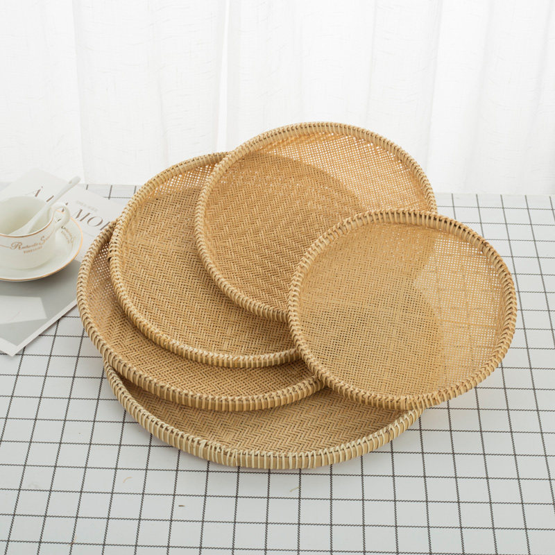 苏里精编竹编手工竹制品有孔无孔筛子饺子托盘家用馒头筐竹匾簸箕,特色手工艺,竹编/竹雕,淘宝优惠券,粉丝福利购,淘宝优惠卷