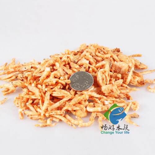 彩鱼红 南极磷虾3L金龙鱼地图观赏鱼血鹦鹉热带鱼增色虾干
