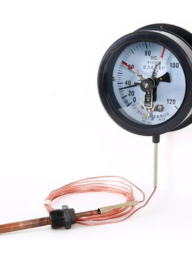 包邮红旗WTZ288电接点压力式温度计双上限远传测油变压器用温度表