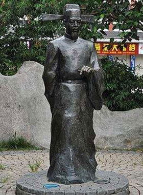 石膏定制仲山甫姬宫涅周幽王雕像定做褒姒姬宜臼周平王雕塑摆件