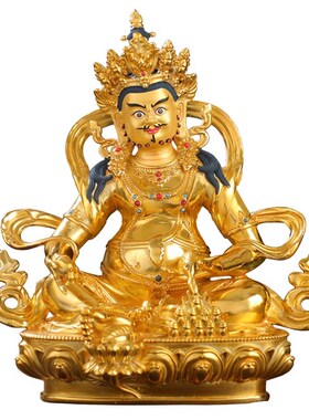 藏传多款7寸佛像黄财神文殊地藏王纯铜释迦摩尼度母铜像仿尼泊尔