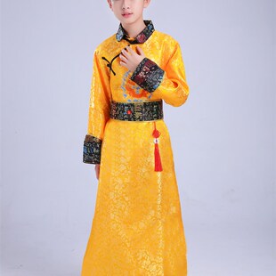古装清朝贝勒爷阿哥服皇帝服装成人少爷员外古代宫廷王爷演出服男