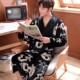 法兰绒睡袍男女睡衣情侣浴袍长款 龙袍加厚珊瑚绒浴衣家居服 秋冬季
