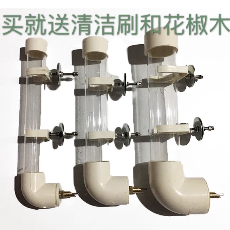 撞针式大中小型鹦鹉宠物自动饮水器宠物水壶自动喂水器包邮