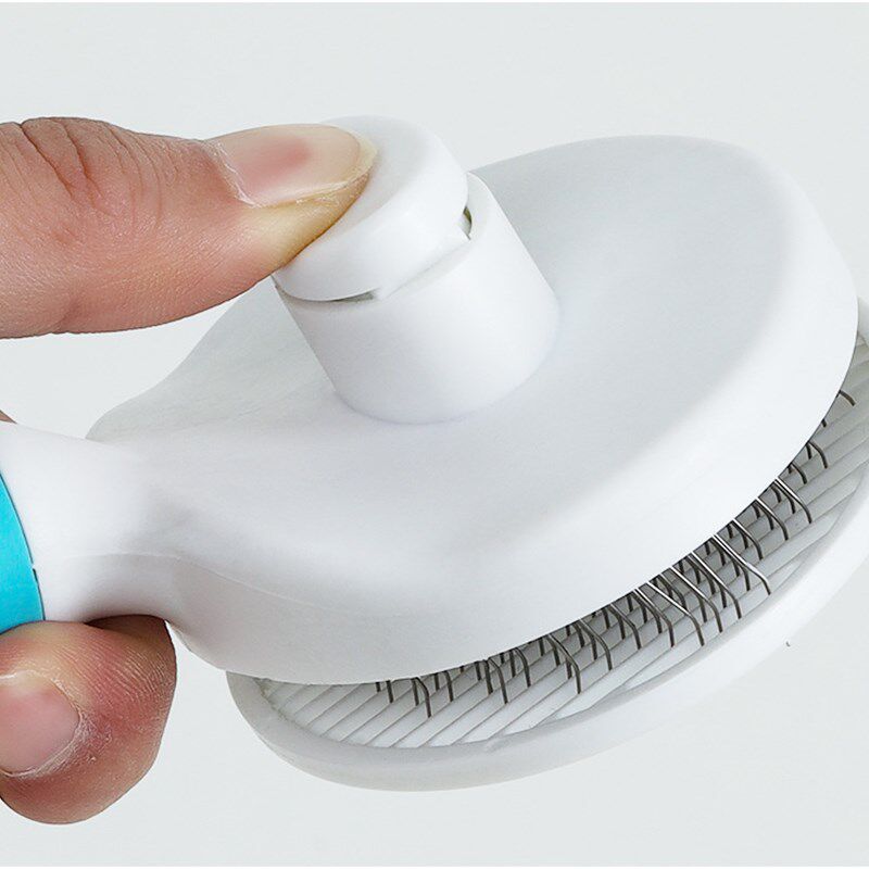 狗梳子开结脱毛梳金毛泰迪梳长毛蓬松梳大小型犬梳毛刷猫去浮毛梳