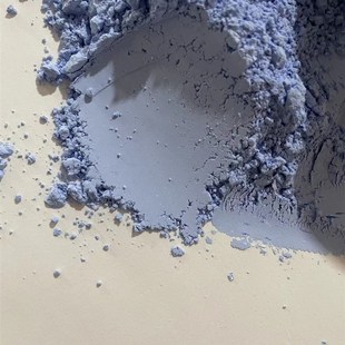 白翠末 岩彩浅翠蓝100克颜料矿物颜料目100目200目壁画天蓝色