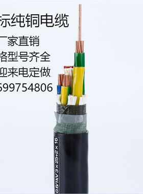 VV10平方16平方25平低压交联户外护套电线2芯3芯4芯工程埋地电缆
