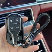 适用玛莎拉蒂Levante莱万特吉博力Ghibli总裁专用改装 钥匙壳套女