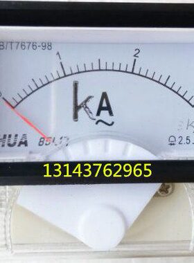 72K 5185指针K  A 107A交流电流表4KKL/K 3AA85 A0-A5AK101L1.5
