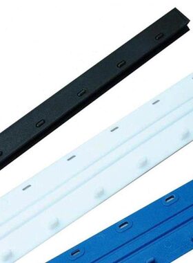 装订机夹条25mm28mm32.5mm36mm黑色蓝色白色塑料活页十孔压条A4A3