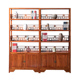 货架架子博古架实木中式 书架茶叶柜子多层置物架展示架禅意展示柜