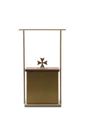 新中式创意金属提盒摆件书房办公桌艺术工艺礼品摆饰样板间电视柜