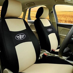 一汽森雅M80座套四季通用全包围汽车坐垫5/7座布艺座椅套老款专