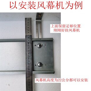 可定制空调内机外机吊装支架安装风幕机吊顶配件加厚不锈钢三角架