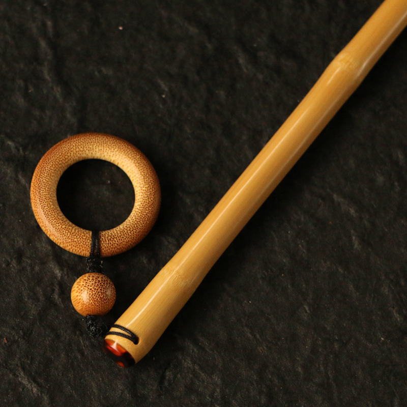 精品纯手工精磨实心老玉竹竹手柄痒痒挠精工制作竹节不求人挠痒扒